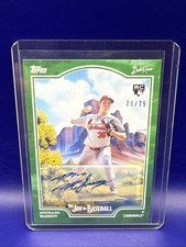 2025 Topps Bob Ross x Joy of Baseball Michael McGreevy /75 Auto RC Cardinals