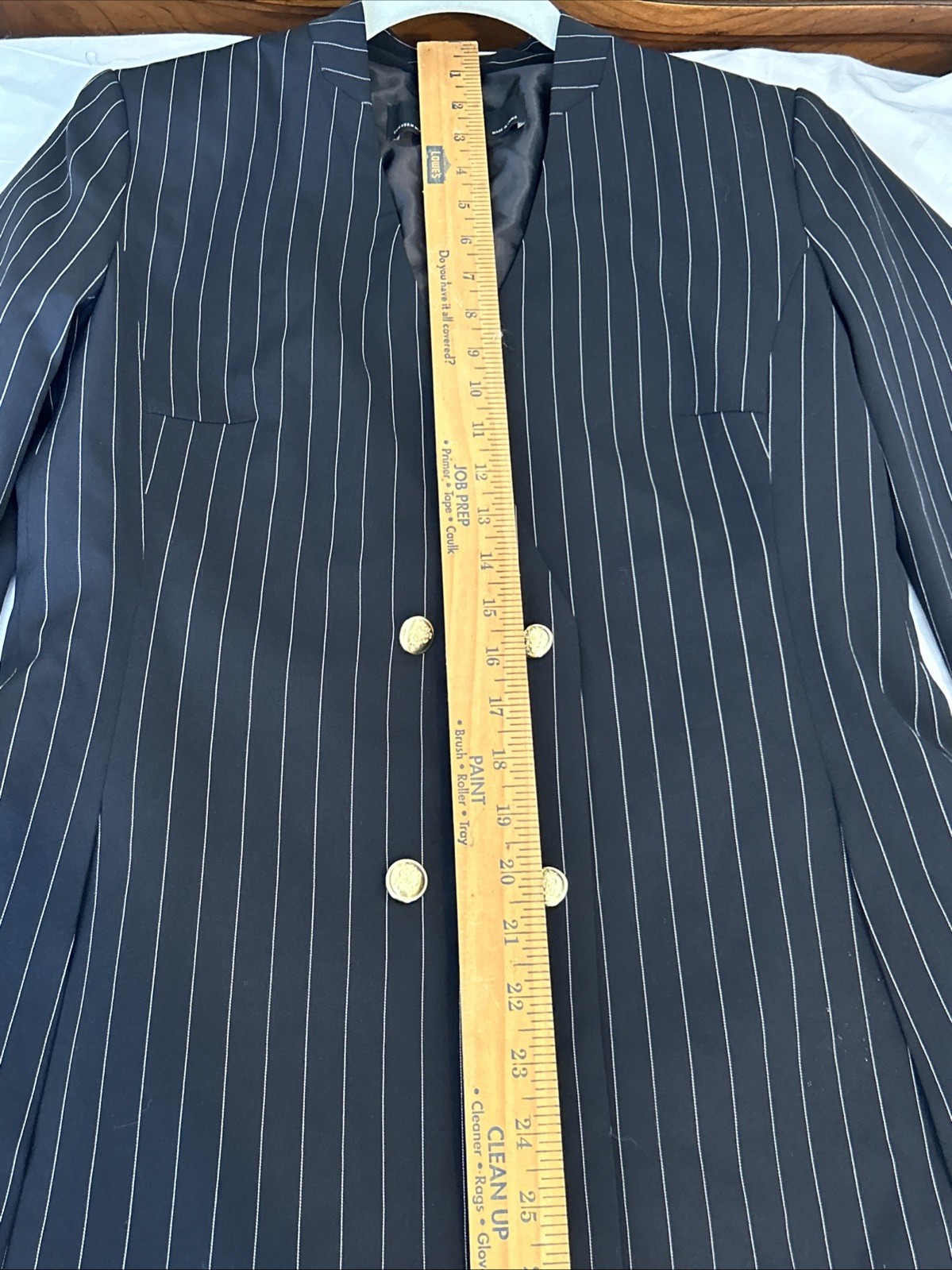 ZARA Basic Double Breasted Jacket - Medium - image 8