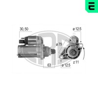 Anlasser Starter ERA 220598 12V FüR VW Golf 7 5G1 BQ1 BE1 BE2 Variant BA5 BV5 5