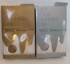 Voesh Pedi in a Box GOLDEN GLIMMER And UNICORN GLIMMER