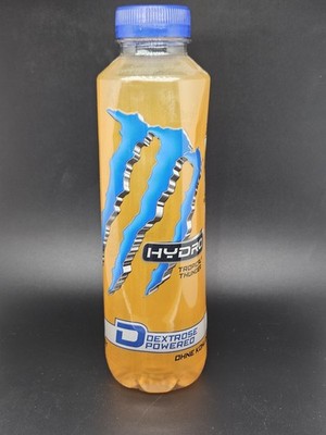 Monster Energy Hydro Tropical Thunder 550 ml SKU 1217B DE 1 x Volle Flasche 