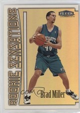 1999-00 Fleer Tradition Rookie Sensations Brad Miller #13RS 0t2