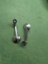 COPPIA 2PZ MANIGLIA MANOVELLA ALZAVETRO FINESTRINO DX E SX FIAT 500 , 850, 124 