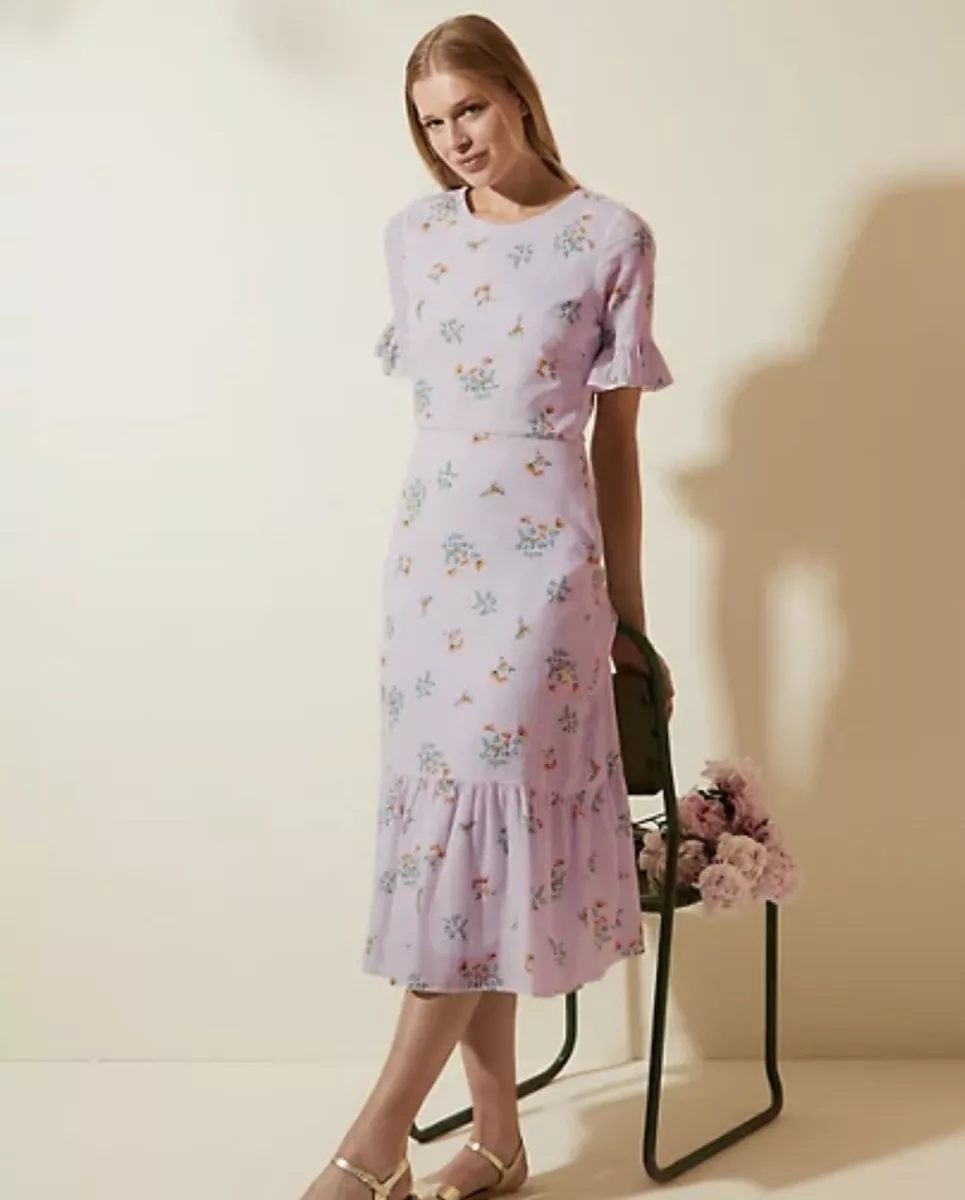 M&s lilac dress clearance