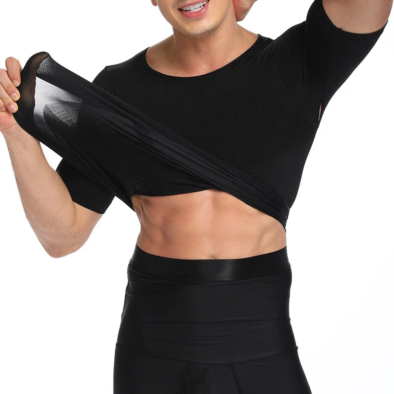 Men Fajas Para Hombres Faja Reductora De Hombres Body Abdomen Control Tee Shaper - product detail image 8