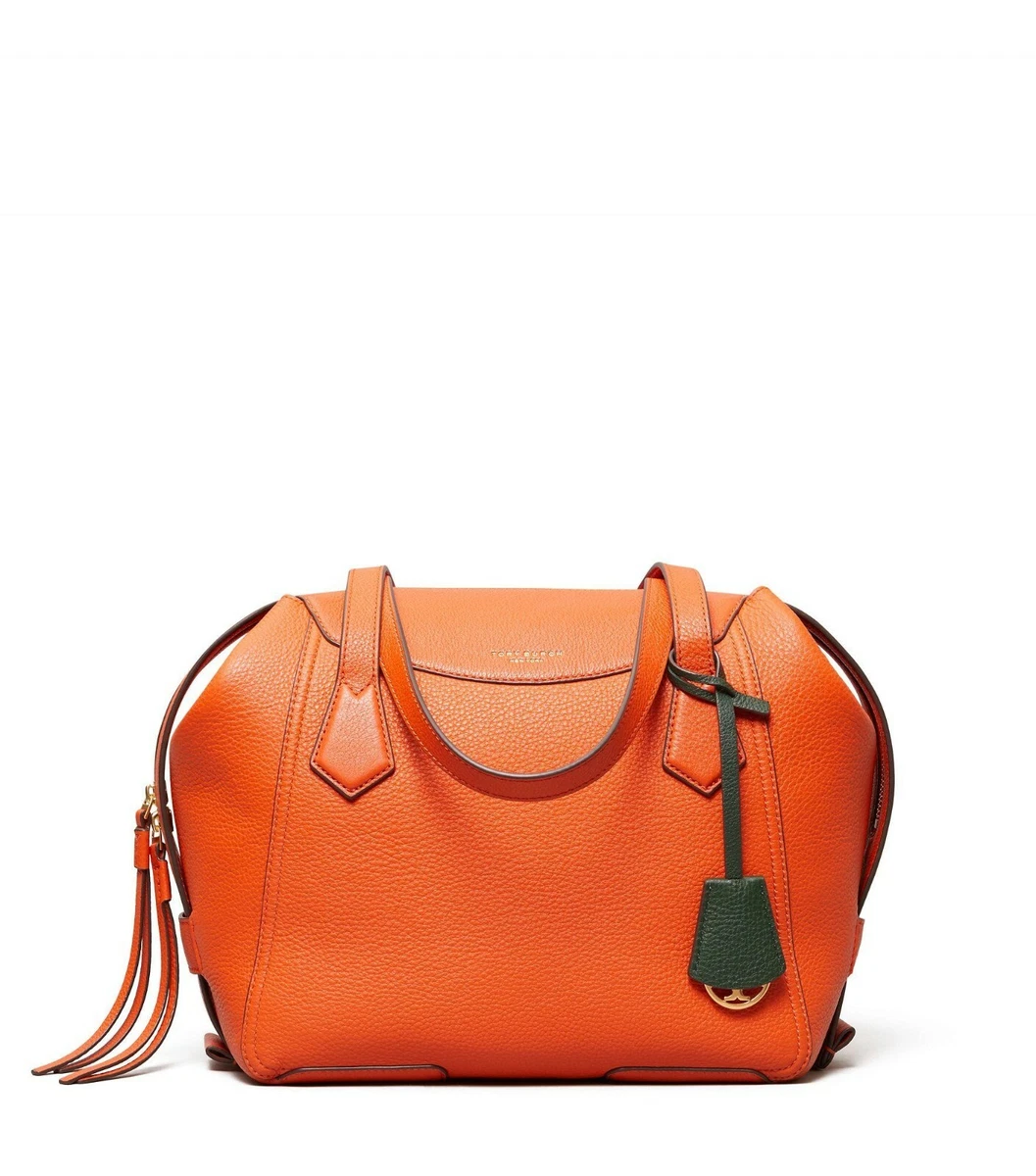 Tory Burch Emerson Satchel Spiced Orange NEW