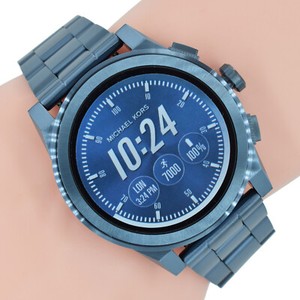 Michael Kors Herren Smartwatch Access Grayson MKT5028 Blau Edelstahl | eBay