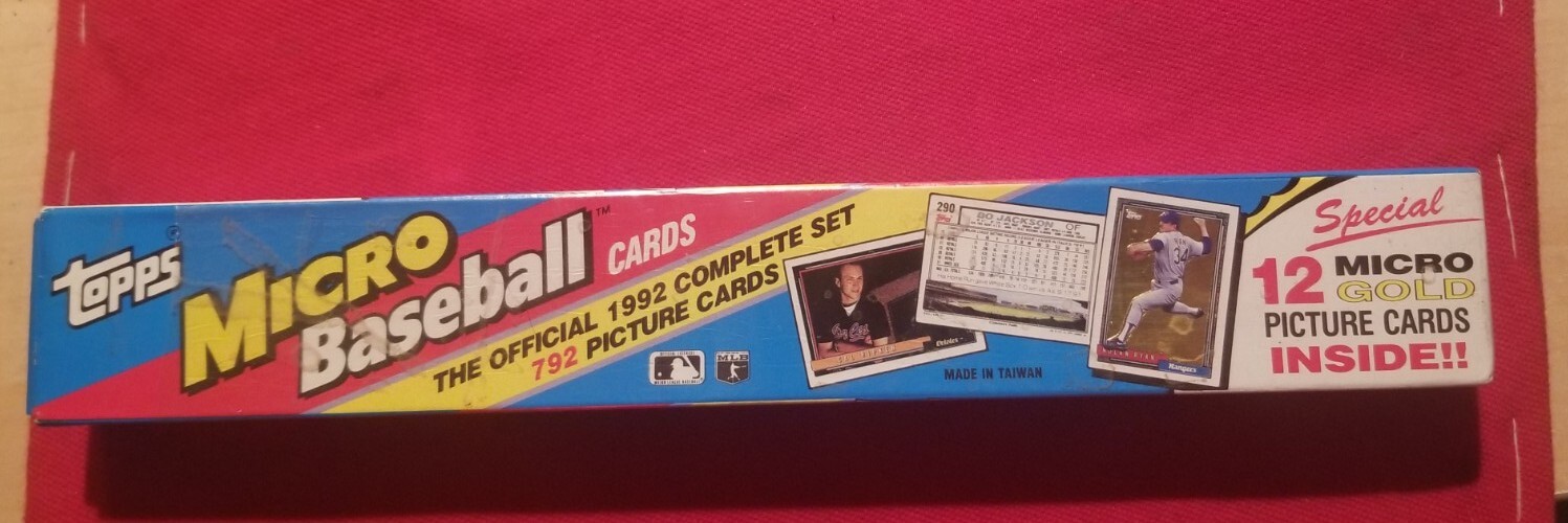 1992 Topps Baseball Micro COMPLETE YOUR SET (#1-#200) PICK A CARD NM-MT