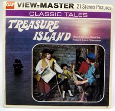 View-Master BB432, Treasure Island, Classic Tales, 3 Reel Set, Version B