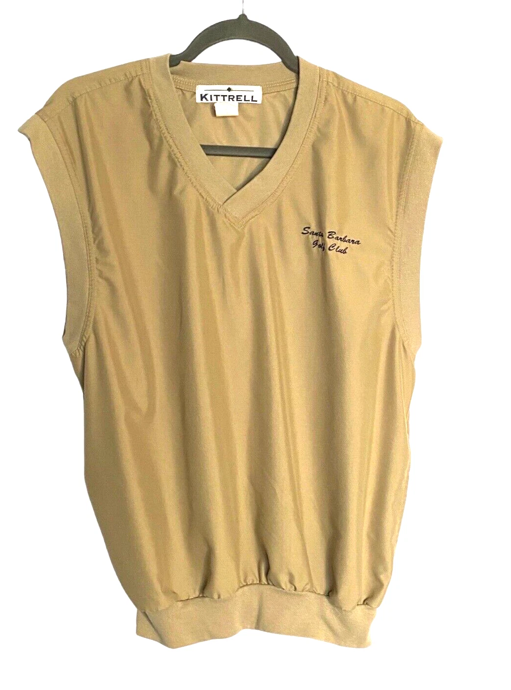Vinage Kittrell Golf Vest Mens Small V Neck Pullover Windbreaker Sleeveless