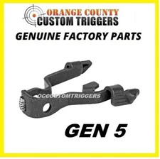 GLOCK OEM Extended Slide Stop Lever G17 Gen 5, G19/x Gen 5, G26 Gen 5, G34 Gen 5