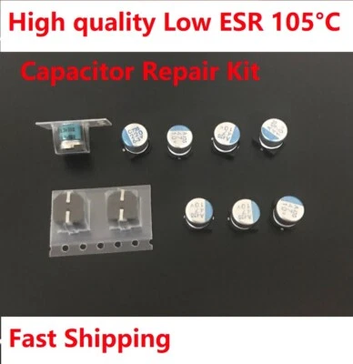 Nintendo GameCube Optical DVD Drive PCB Board Capacitor Replacement kit JAPAN