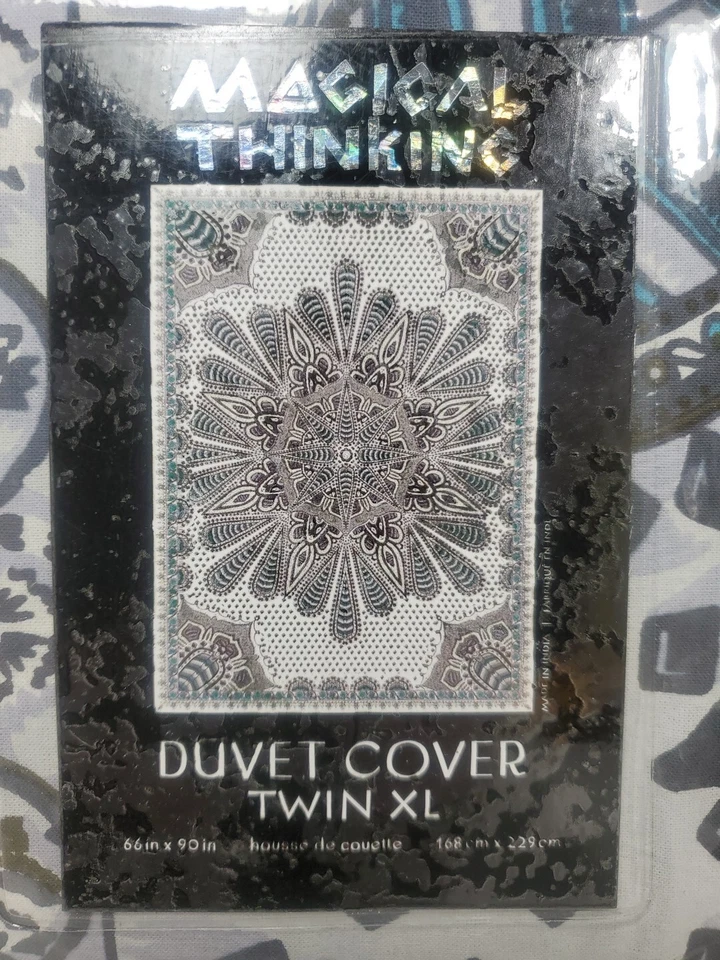 Capa de Edredom Urban Outfitters Magical Thinking APENAS Twin/XL Medalhão Boho NOVA - Imagem 3 de 4