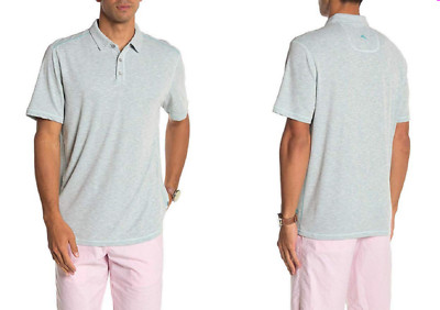 Tommy Bahama Men's Flip Tide Spectator Polo ,Shirt Blue Orchid, Size S