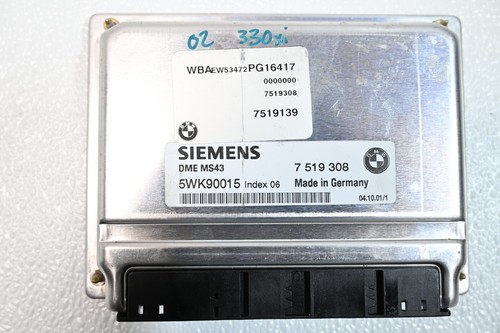 Engine Basic Control Unit DME ECU Key EWS Computer M54 OEM BMW E39 E46 Swap Set - Picture 19 of 19