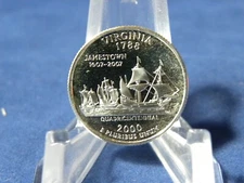 2000 S SILVER GEM PROOF VIRGINIA STATE QUARTER 90% SILVER FREE SHIP