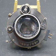 Goerz Dagor 9 1/2 Inch f/6.8 Large Format Lens in Compur Shutter