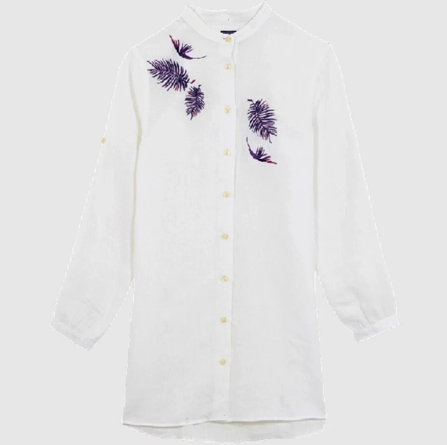 Vilebrequin Pool Cover Up Shirt / White / Franche / RRP £210
Opens in a new window or tab