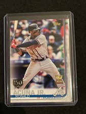 Ronald Acuna Jr. Braves Gold Cup 150th Anniversary 2019 Topps Series 1 Baseball