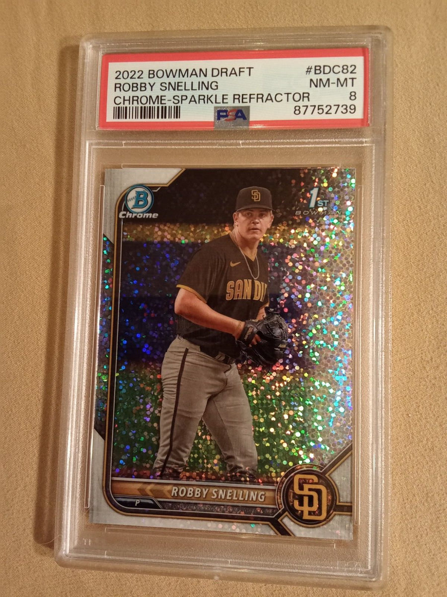 Rc Bowman 2022 Robby Snelling Bowman Draft 1st Edition #BD-82 1st