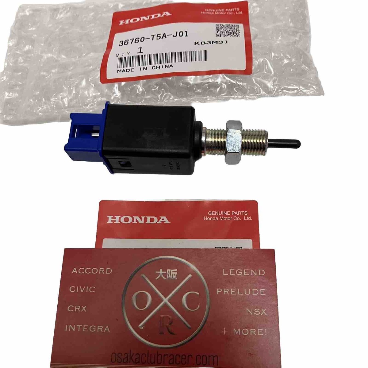 Genuine OEM Honda Clutch Switch 15-20 FIT 16 CR-Z 16-18 HR-V 36760
