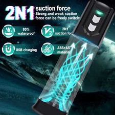 Vacuum Electric Penis Pump Digital Rechargeable Male Men Penis Enlarger Growth
