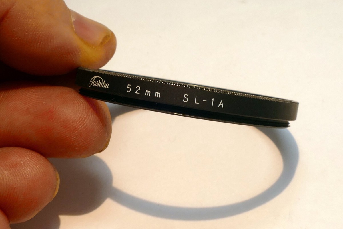 toshiba 52mm Filter SL 1A Skylight lens made in Japan | eBay
