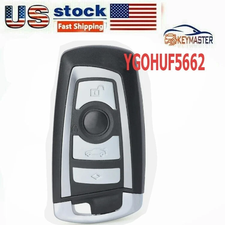 2X Llavero remoto para chasis BMW F 2010-19 FEM / BDC CAS4 CAS4 + 315Mhz HUF5662 Foto 2 de 4