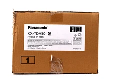LNIB Panasonic KX-TDA50 Hybrid Phone System Controller & Power Supply o386