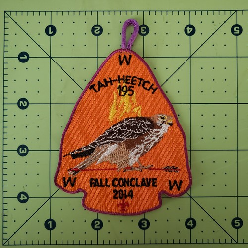 Boy Scouts of America Tah-Heetch Lodge 2014 Herbst Konklave Patch Pfeilorden - Bild 3 von 4