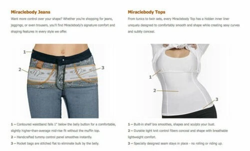 Miraclebody by Miraclesuit Mujer Marfil Mix Media Ojete Cuello Redondo Top Nwt - Imagen 3 de 3