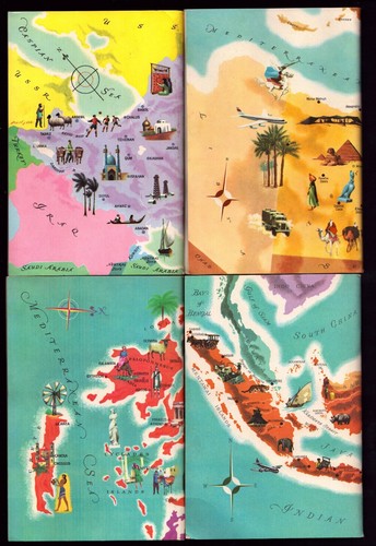 American Geographical Society Around World The Program 1960s Booklet Lot Of 28 B - Picture 3 of 17