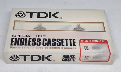 TDK ENDLESS EC 20SG   Blank Audio Cassette Tape (Sealed) New!