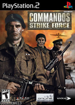 Commandos: Strike Force (Sony PlayStation 2, 2006) *COMPLETE* 