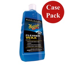 MEGUIAR'S BOAT/RV ONE STEP CLEANER WAX LIQUID 16 OZ
