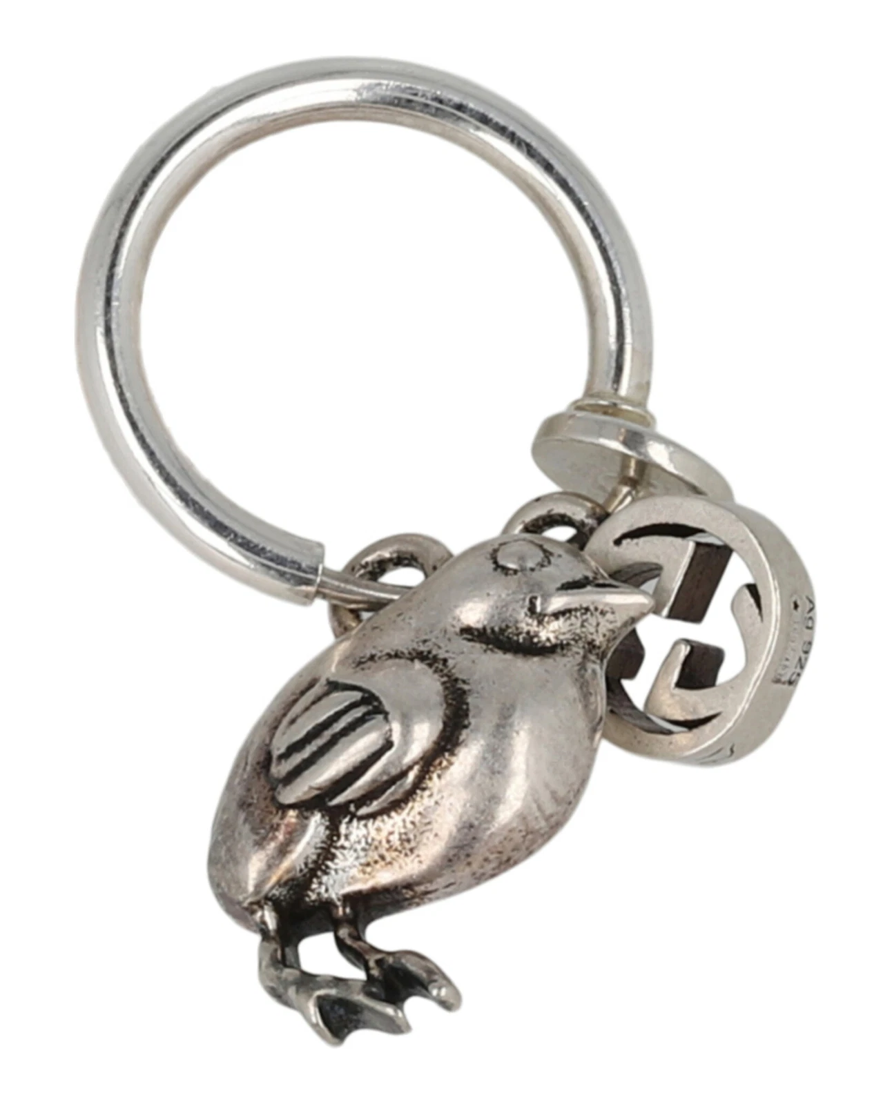 Boucles d'oreilles simples femme Gucci poussin