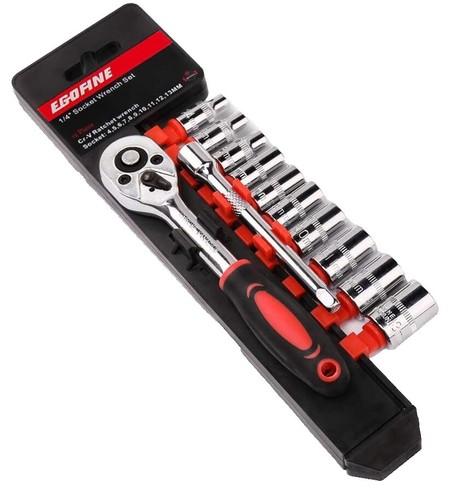 Set Di 16 Prese E Accessori RYOBI - Chiave 90 Denti - RHRS20PC | Leroy - Foto 2