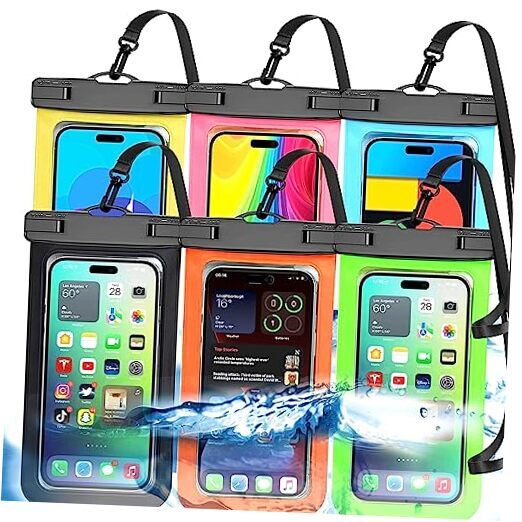 6 Pack Multicolor Universal Multicolor 6A,Black,Blue,Pink,Orange,Yellow,Green