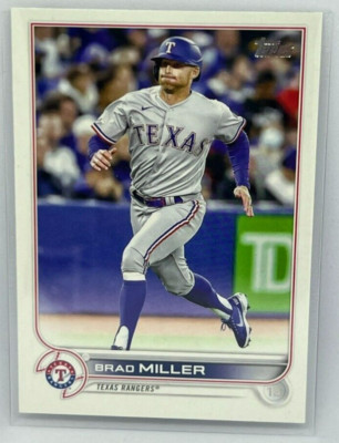 Brad Miller 2022 Topps Update Series Baseball # US91
