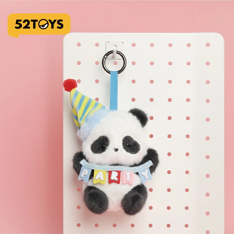 52TOYS Panda Roll Party Series Plush Pendant blind box Figure Toys