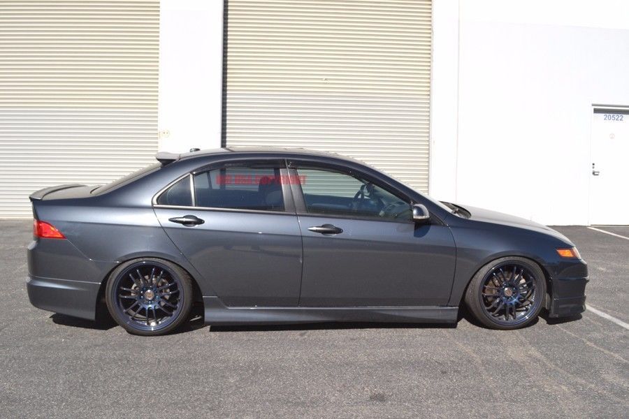 HIC USA 2004-2008 Acura TSX Euro R Rear Roof Window Visor Spoiler ...