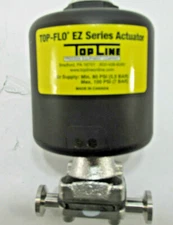 TOPLINE TOP-FLOW EZ SERIES AIR ACTUATOR  Min 80 Max 100 PSI 1/2" DN15 316L SS