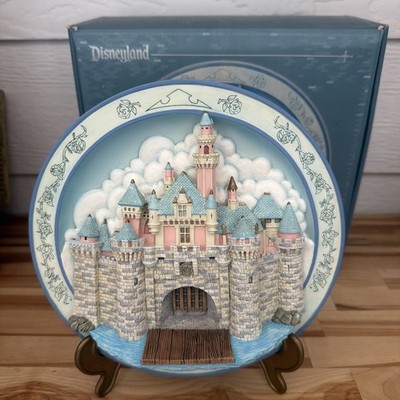 Disneyland Sleeping Beauty s Castle 3D Wall Decorative Plate