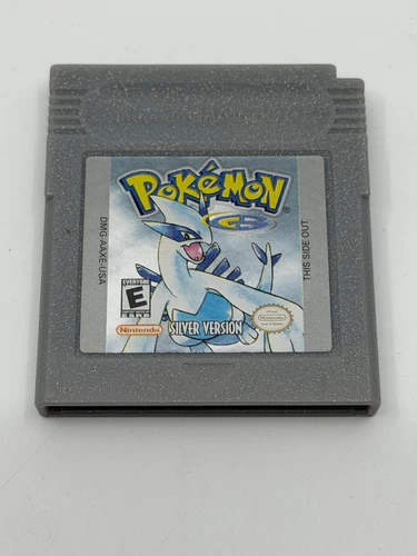 Pokemon Silver Nintendo Gameboy Cartridge Only 100% Authentic