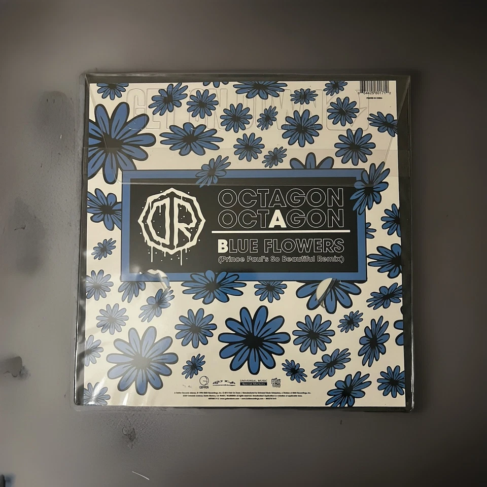 Dr. Octagon - Octagon Octagon/Blue Flowers die cut picture disc Vinyl Kool Keith - Image 2 of 2