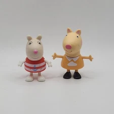 2 Assorted Peppa Pig Figures Lot #1