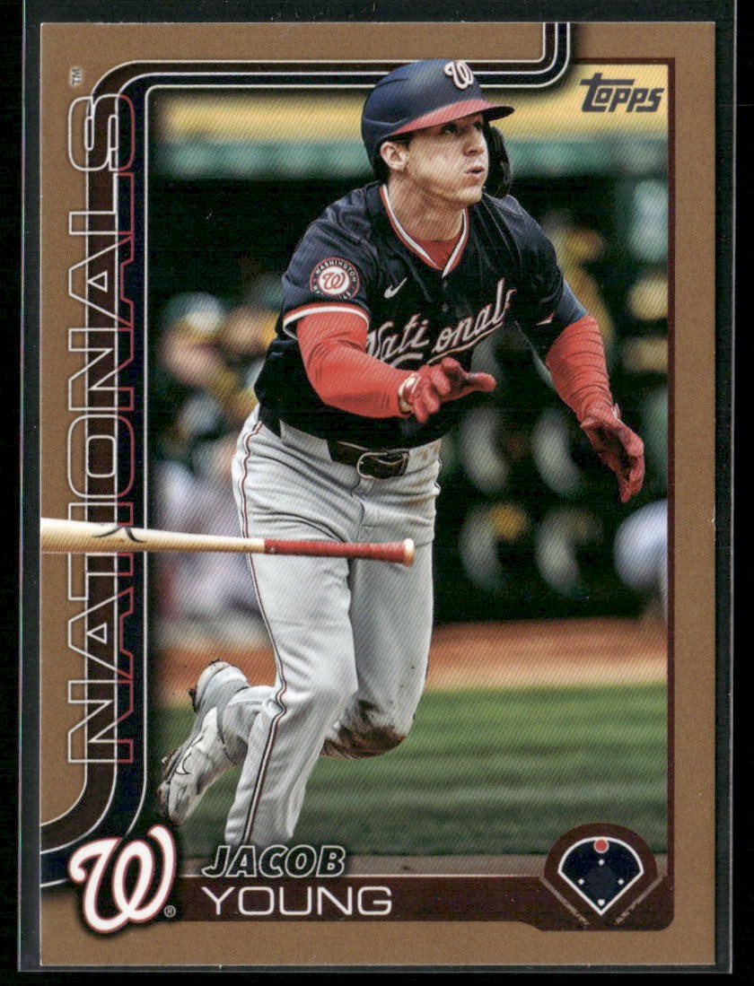 2025 Topps #413 Jacob Young Gold #/2025