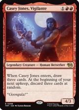 Casey Jones, Vigilante 0088 Teenage Mutant Ninja Turtles Magic: The Gathering NM
