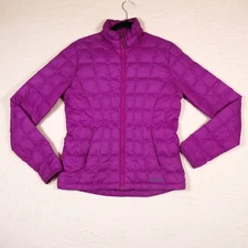 Marmot 700 Down Fill Puffer Jacket Women's Size S Bright Berry Purple Quilted