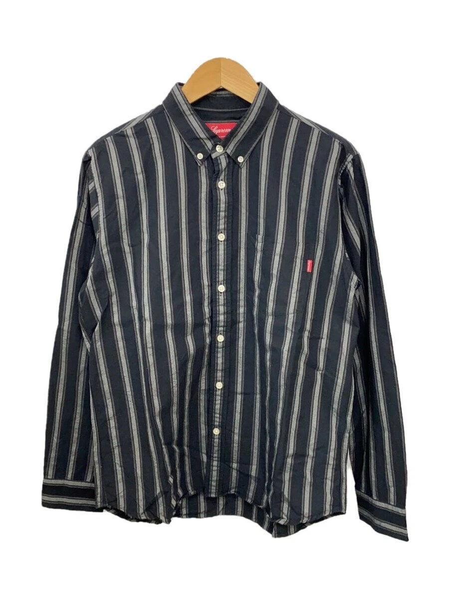 Chemise à manches longues Supreme 18AW Oxford M coton BLK